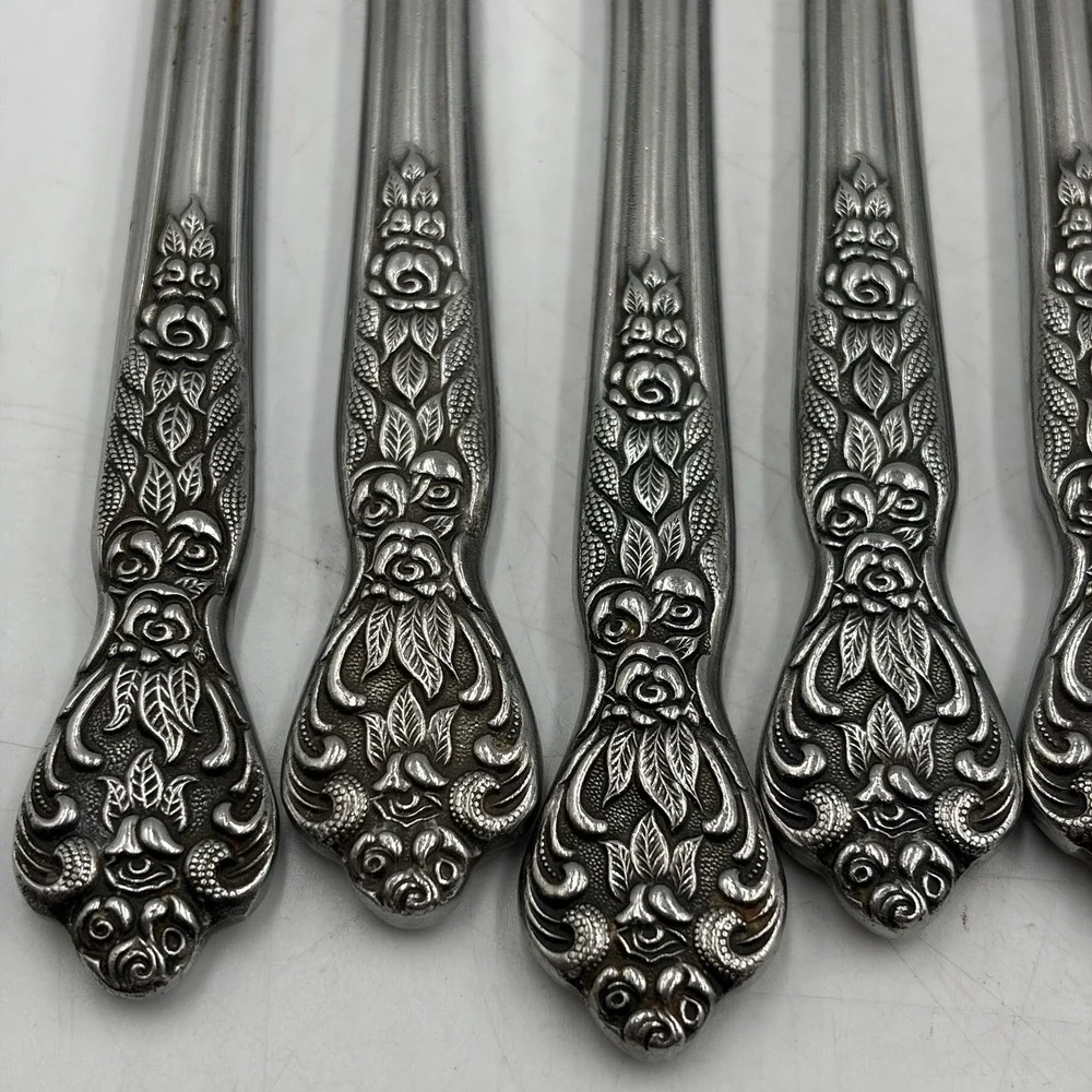9 Dinner Knives VERSAILLES by MSI Stainless Japan Used